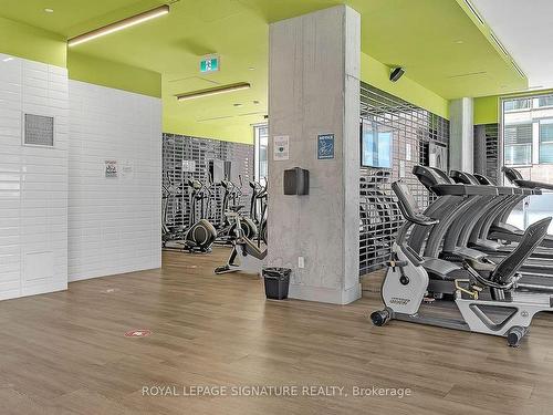 410-15 Baseball Pl, Toronto, ON - Indoor Photo Showing Gym Room