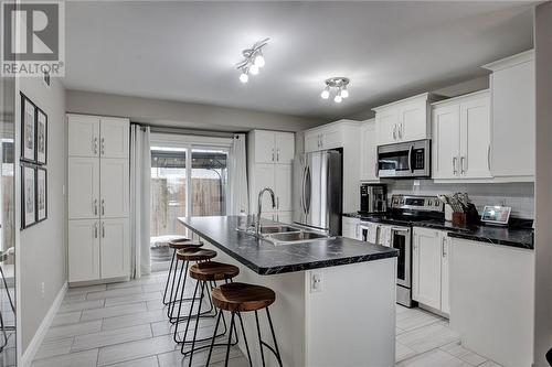 2273 Mallards Landing Drive, Sudbury, ON - Indoor Photo Showing Kitchen With Stainless Steel Kitchen With Double Sink