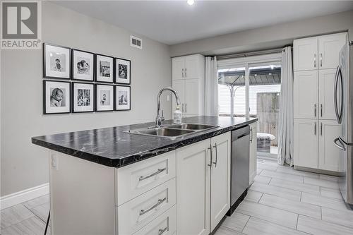 2273 Mallards Landing Drive, Sudbury, ON - Indoor Photo Showing Kitchen With Double Sink