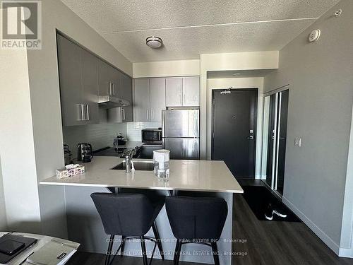 1508 - 15 Queen Street S, Hamilton, ON - Indoor Photo Showing Kitchen With Stainless Steel Kitchen With Upgraded Kitchen