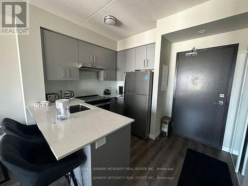 1508 - 15 Queen Street S, Hamilton, ON - Indoor Photo Showing Kitchen With Stainless Steel Kitchen