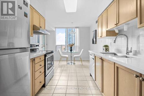 2309 - 28 Empress Avenue, Toronto, ON - Indoor Photo Showing Kitchen With Upgraded Kitchen