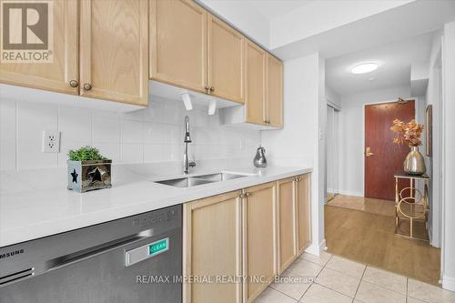 2309 - 28 Empress Avenue, Toronto, ON - Indoor Photo Showing Kitchen With Double Sink