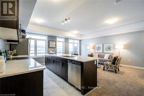 66 Wheat Lane, Kitchener, ON - Indoor Photo Showing Kitchen With Double Sink