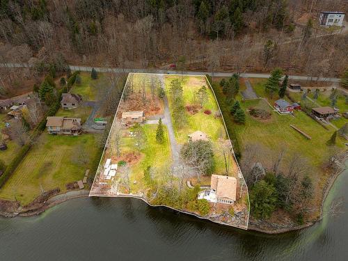 Aerial photo - 315 Ch. Narrows, Stanstead - Canton, QC - Outdoor With Body Of Water With View