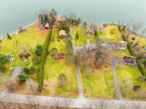 Aerial photo - 315 Ch. Narrows, Stanstead - Canton, QC - Outdoor With Body Of Water With View