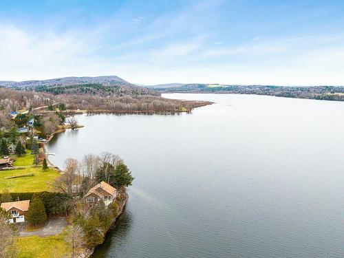 Aerial photo - 315 Ch. Narrows, Stanstead - Canton, QC - Outdoor With Body Of Water With View