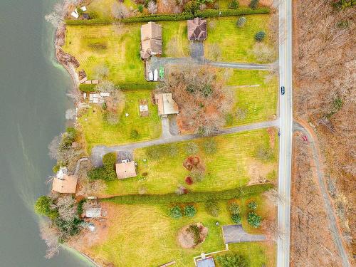 Aerial photo - 315 Ch. Narrows, Stanstead - Canton, QC - Outdoor With Body Of Water With View