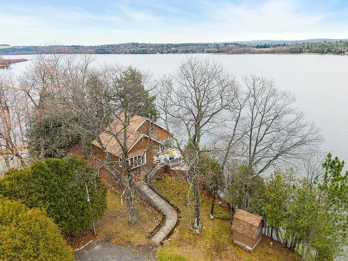 Aerial photo - 315 Ch. Narrows, Stanstead - Canton, QC - Outdoor With Body Of Water With View