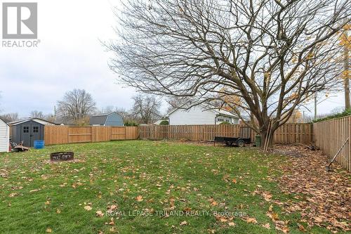 152 Hughes Street, St. Thomas, ON - Outdoor With Backyard