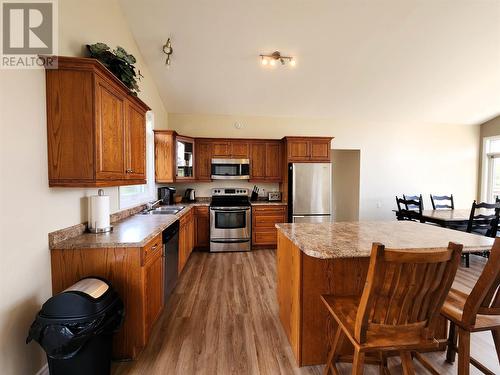 45 River Dr, Blind River, ON - Indoor Photo Showing Kitchen With Double Sink