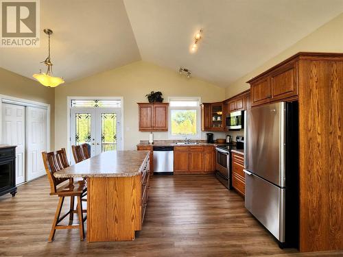 45 River Dr, Blind River, ON - Indoor Photo Showing Kitchen With Double Sink