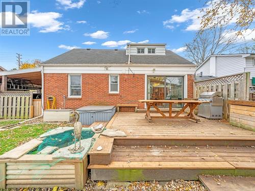 976 Grand Marais Road West, Windsor, ON - Outdoor With Deck Patio Veranda With Exterior