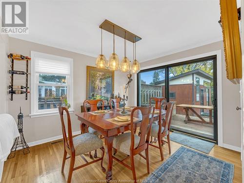 976 Grand Marais Road West, Windsor, ON - Indoor Photo Showing Dining Room