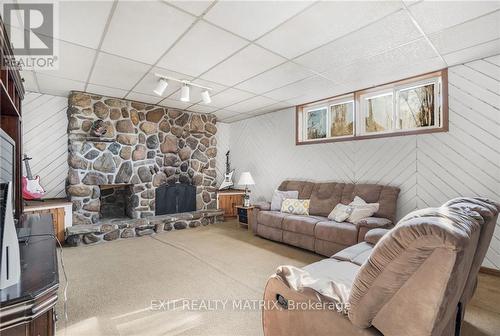 771 Rejane Crescent, Hawkesbury, ON - Indoor Photo Showing Living Room With Fireplace