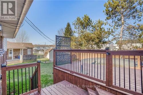 771 Rejane Crescent, Hawkesbury, ON - Outdoor With Deck Patio Veranda