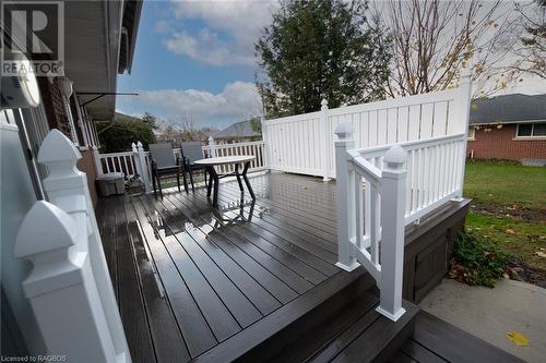 180 Miller Street, Mount Forest, ON - Outdoor With Deck Patio Veranda With Exterior