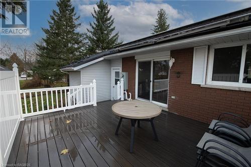 180 Miller Street, Mount Forest, ON - Outdoor With Deck Patio Veranda With Exterior