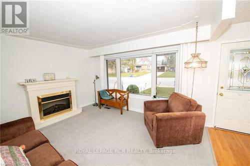 180 Miller Street, Wellington North (Mount Forest), ON - Indoor Photo Showing Living Room With Fireplace