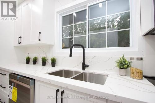 11450 Simcoe Street, Scugog, ON - Indoor Photo Showing Kitchen With Double Sink