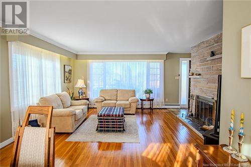 285 Balmoral Court, Saint John, NB - Indoor Photo Showing Living Room With Fireplace