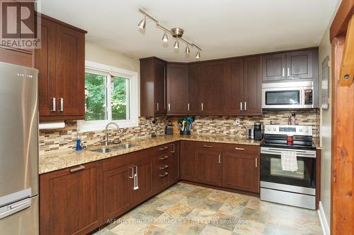 671 Balsam Lake Drive, Kawartha Lakes (Kirkfield), ON - Indoor Photo Showing Kitchen