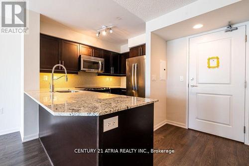 1603 - 125 Western Battery Road, Toronto, ON - Indoor Photo Showing Kitchen With Upgraded Kitchen