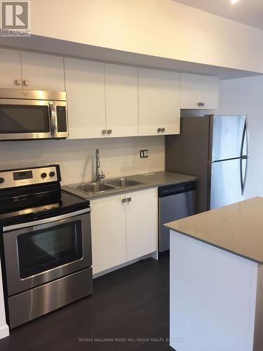 14 - 369 Essa Road, Barrie, ON - Indoor Photo Showing Kitchen With Stainless Steel Kitchen With Double Sink