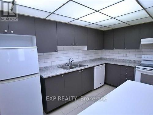 405 - 145 Hillcrest Avenue, Mississauga, ON - Indoor Photo Showing Kitchen With Double Sink