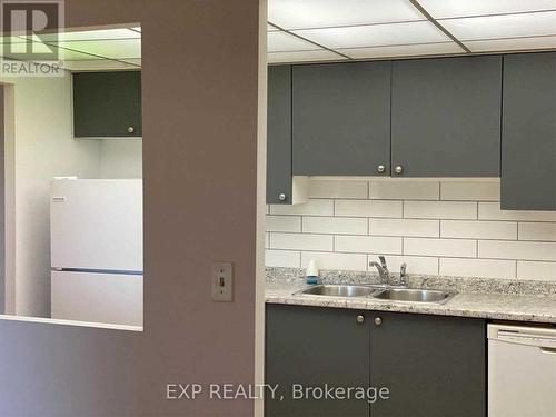 405 - 145 Hillcrest Avenue, Mississauga, ON - Indoor Photo Showing Kitchen With Double Sink