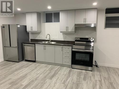 Lower - 201 Tanoak Drive, London, ON - Indoor Photo Showing Kitchen With Double Sink