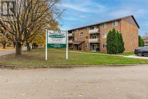 63 Baldoon Road Unit# 302, Chatham, ON - Outdoor With Balcony