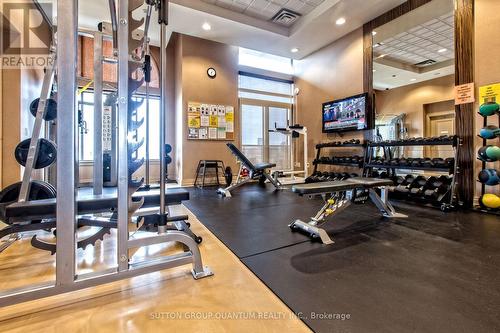 1911 - 385 Prince Of Wales Drive, Mississauga, ON - Indoor Photo Showing Gym Room