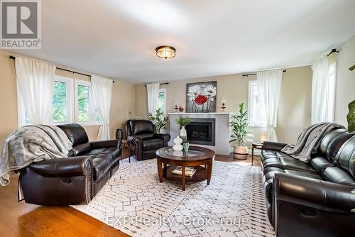 301 Kendalwood Road, Whitby, ON - Indoor Photo Showing Living Room With Fireplace