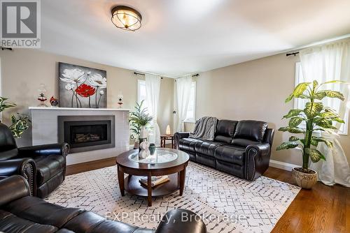 301 Kendalwood Road, Whitby, ON - Indoor Photo Showing Living Room With Fireplace