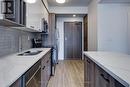 2306 - 49 Walnut Street S, Hamilton, ON  - Indoor Photo Showing Kitchen With Double Sink 