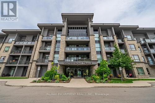 129 - 35 Southshore Crescent, Hamilton, ON - Outdoor With Balcony With Facade