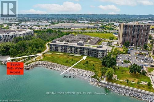 129 - 35 Southshore Crescent, Hamilton, ON - Outdoor With Body Of Water With View