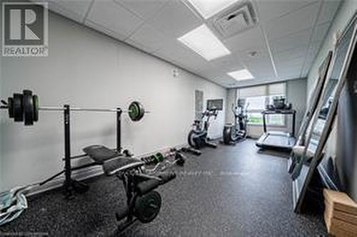 129 - 35 Southshore Crescent, Hamilton, ON - Indoor Photo Showing Gym Room