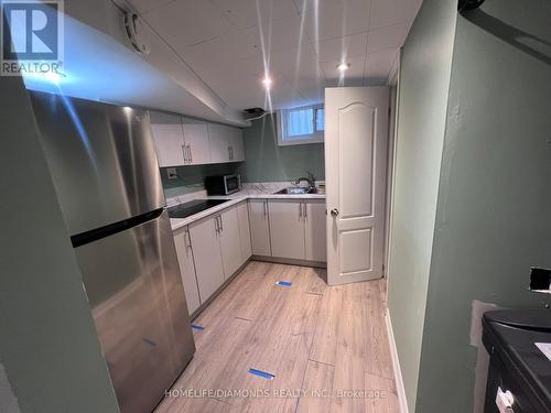 Bsmt 1 - 107 Ellis Crescent, Waterloo, ON - Indoor Photo Showing Kitchen With Double Sink