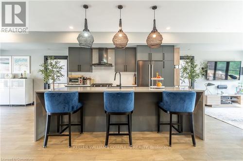 46 Jarvis Street, Brantford, ON - Indoor Photo Showing Kitchen With Upgraded Kitchen