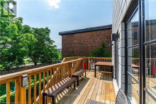 46 Jarvis Street, Brantford, ON - Outdoor With Deck Patio Veranda With Exterior