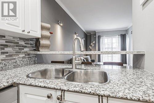 505 - 135 James Street S, Hamilton, ON - Indoor Photo Showing Kitchen With Double Sink With Upgraded Kitchen