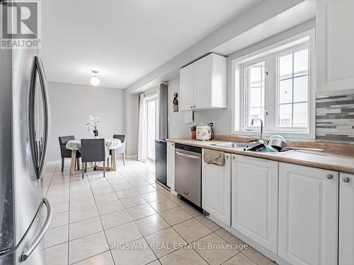 12 Bramcedar Crescent, Brampton, ON - Indoor Photo Showing Kitchen With Double Sink