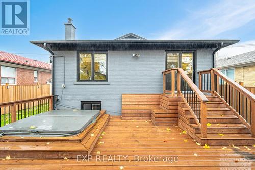 16 Benway Drive, Toronto, ON - Outdoor With Deck Patio Veranda With Exterior