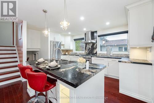 20 Madoc Drive, Brampton, ON - Indoor Photo Showing Kitchen With Double Sink With Upgraded Kitchen