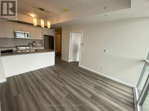 2206 - 60 Charles Street, Kitchener, ON - Indoor Photo Showing Kitchen With Double Sink