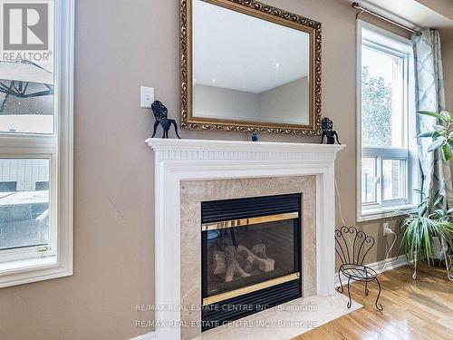 31 Donherb Crescent, Caledon, ON - Indoor Photo Showing Living Room With Fireplace