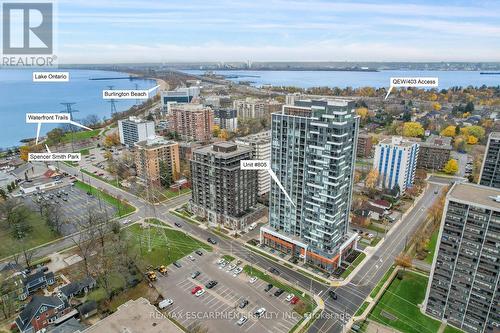 805 - 500 Brock Avenue, Burlington, ON - Outdoor With Body Of Water With View