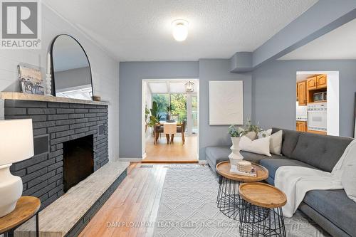 314 Dickens Drive, Oshawa, ON - Indoor Photo Showing Living Room With Fireplace